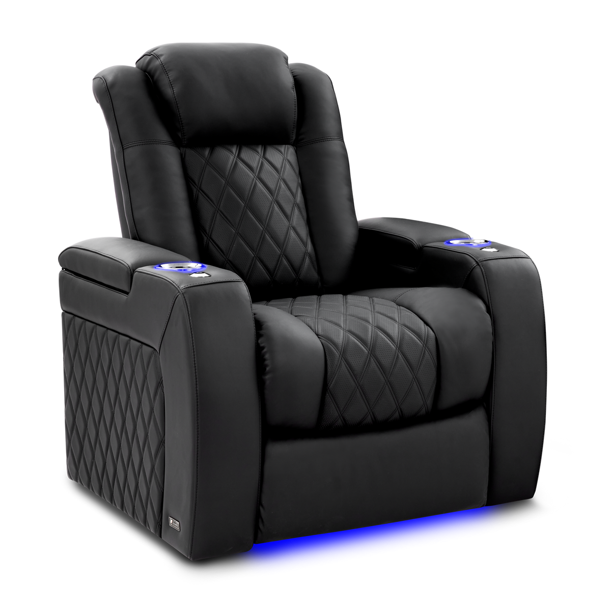 Valencia Tuscany Ultimate Edition Home Theater Seating | Perforated Semi-Aniline Italian Nappa 20K Leather Power Recliner