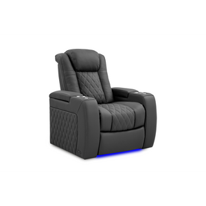 Valencia Tuscany Ultimate Edition Home Theater Seating | Perforated Semi-Aniline Italian Nappa 20K Leather Power Recliner