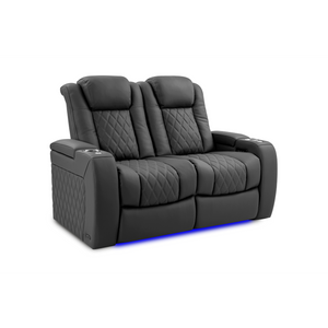 Valencia Tuscany Ultimate Edition Home Theater Seating | Perforated Semi-Aniline Italian Nappa 20K Leather Power Recliner