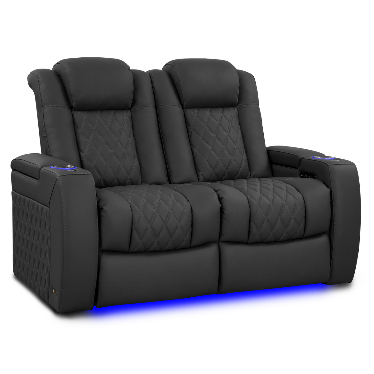 Valencia Tuscany Luxury Edition Home Theater Seating | Semi-Aniline Italian Nappa Leather Power Recliner
