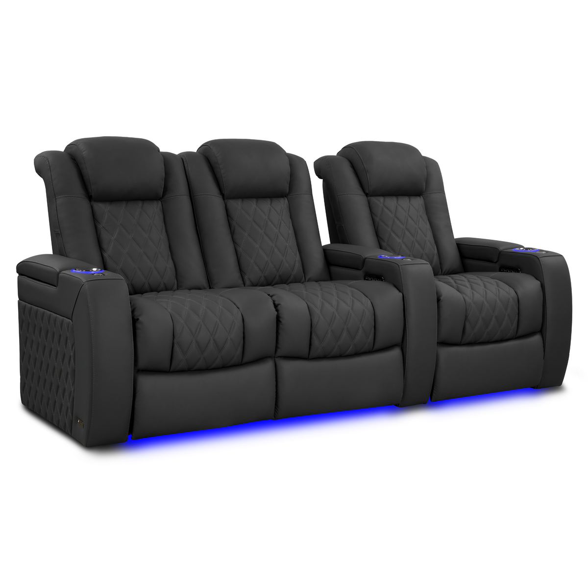 Valencia Tuscany Luxury Edition Home Theater Seating | Semi-Aniline Italian Nappa Leather Power Recliner