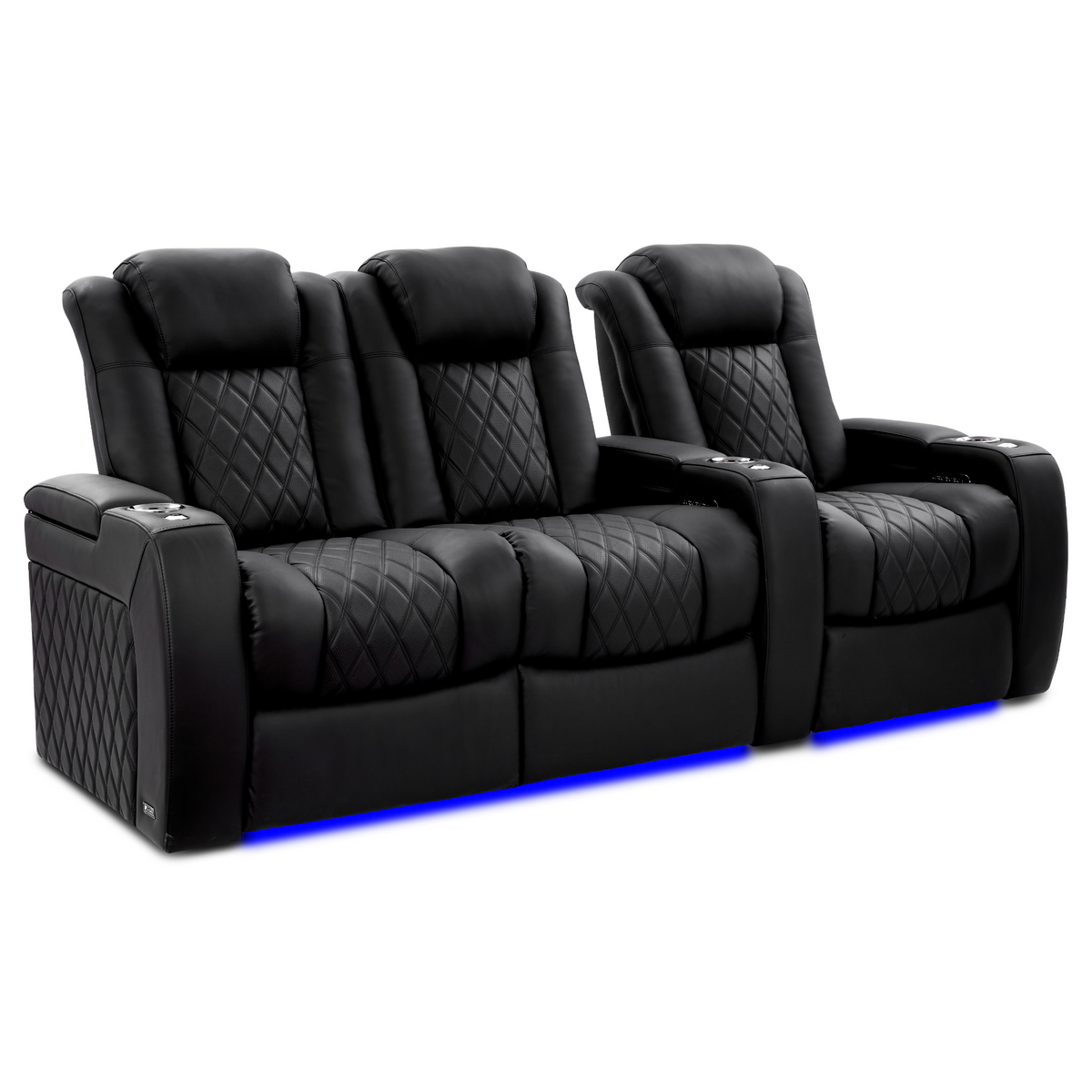 Valencia Tuscany Ultimate Edition Home Theater Seating | Perforated Semi-Aniline Italian Nappa 20K Leather Power Recliner