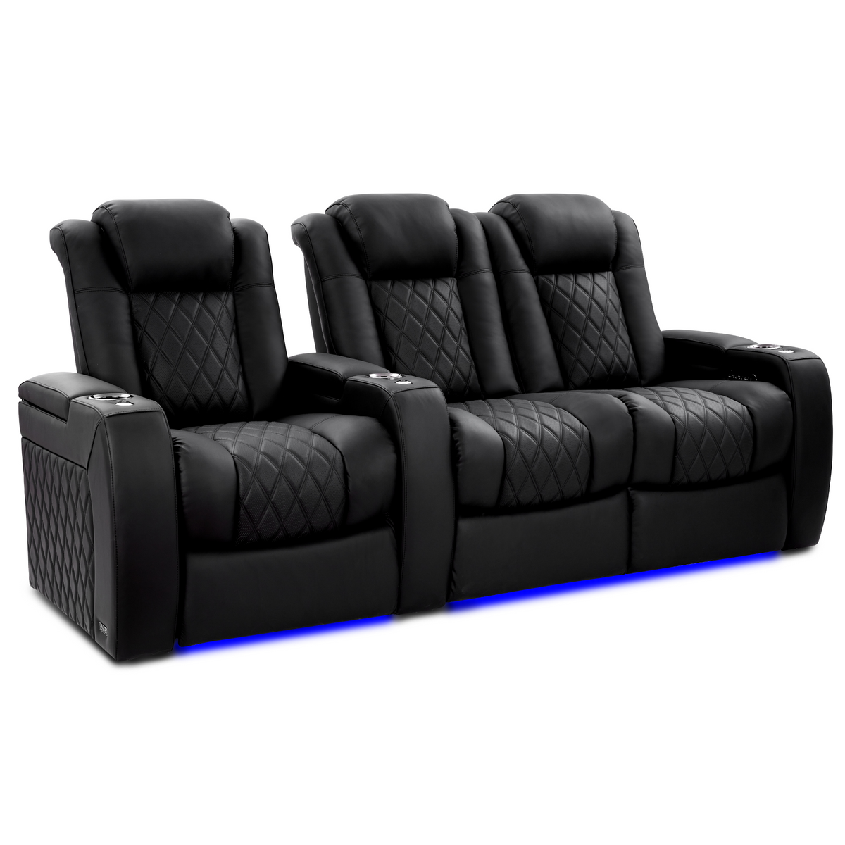 Valencia Tuscany Ultimate Edition Home Theater Seating | Perforated Semi-Aniline Italian Nappa 20K Leather Power Recliner
