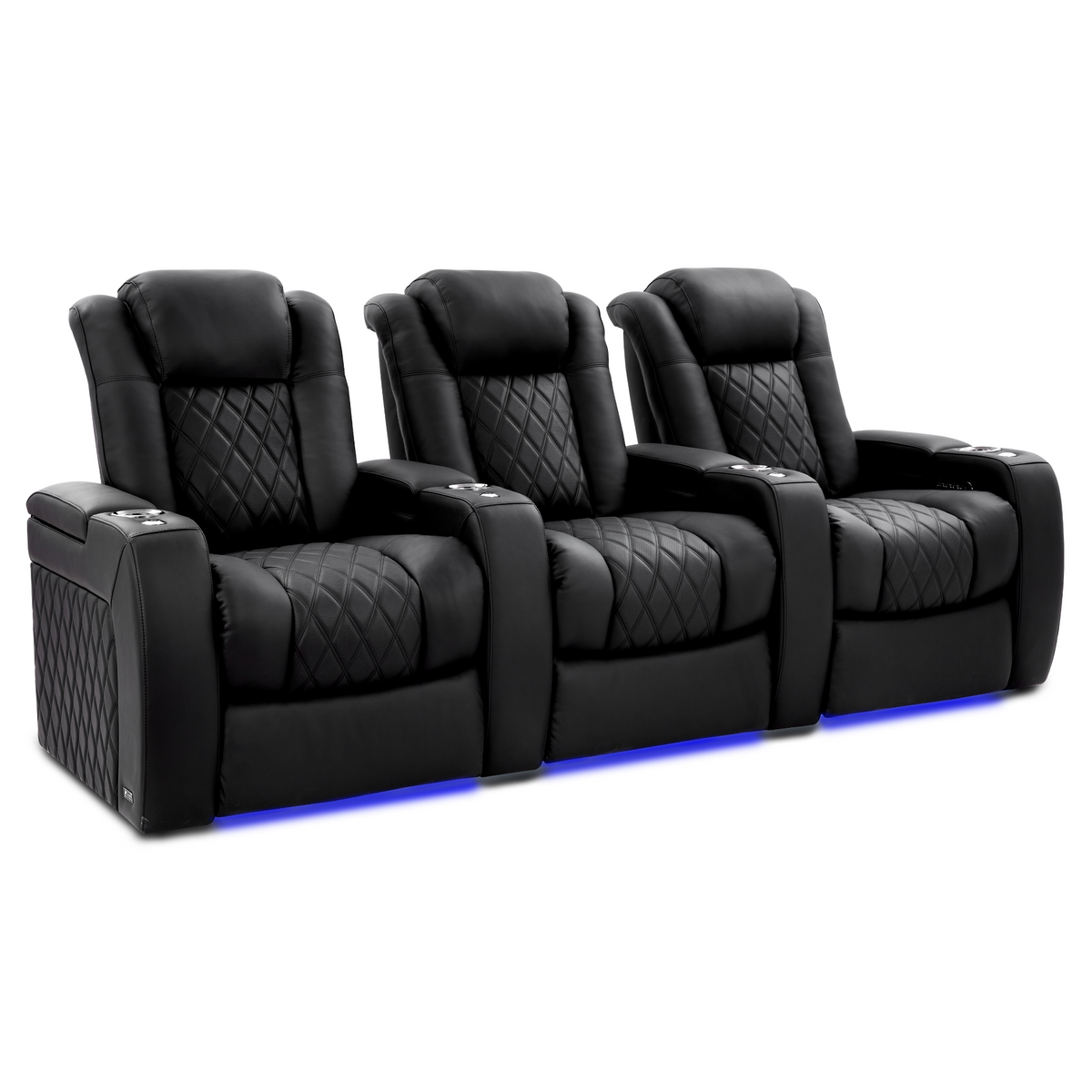 Valencia Tuscany Ultimate Edition Home Theater Seating | Perforated Semi-Aniline Italian Nappa 20K Leather Power Recliner