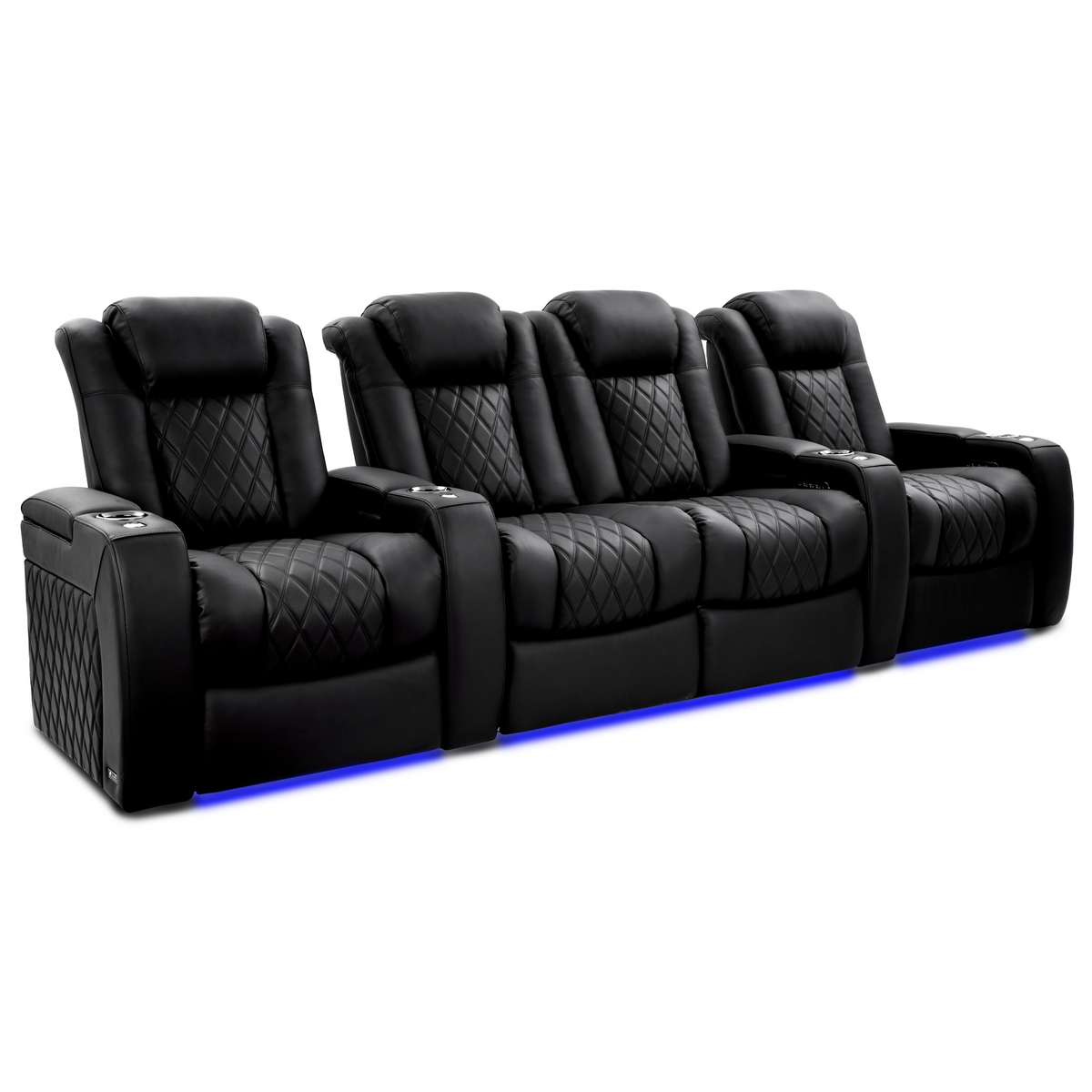 Valencia Tuscany Ultimate Edition Home Theater Seating | Perforated Semi-Aniline Italian Nappa 20K Leather Power Recliner