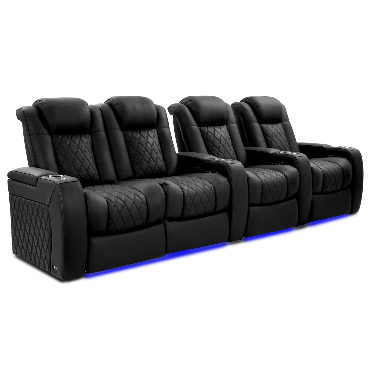 Valencia Tuscany Ultimate Edition Home Theater Seating | Perforated Semi-Aniline Italian Nappa 20K Leather Power Recliner