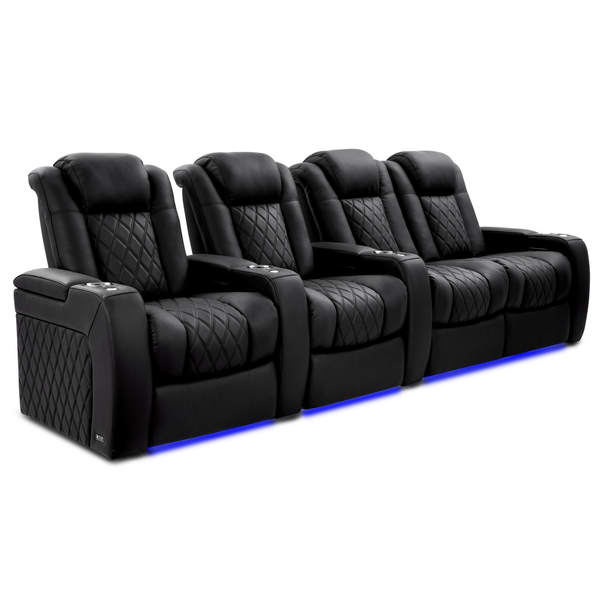 Valencia Tuscany Ultimate Edition Home Theater Seating | Perforated Semi-Aniline Italian Nappa 20K Leather Power Recliner
