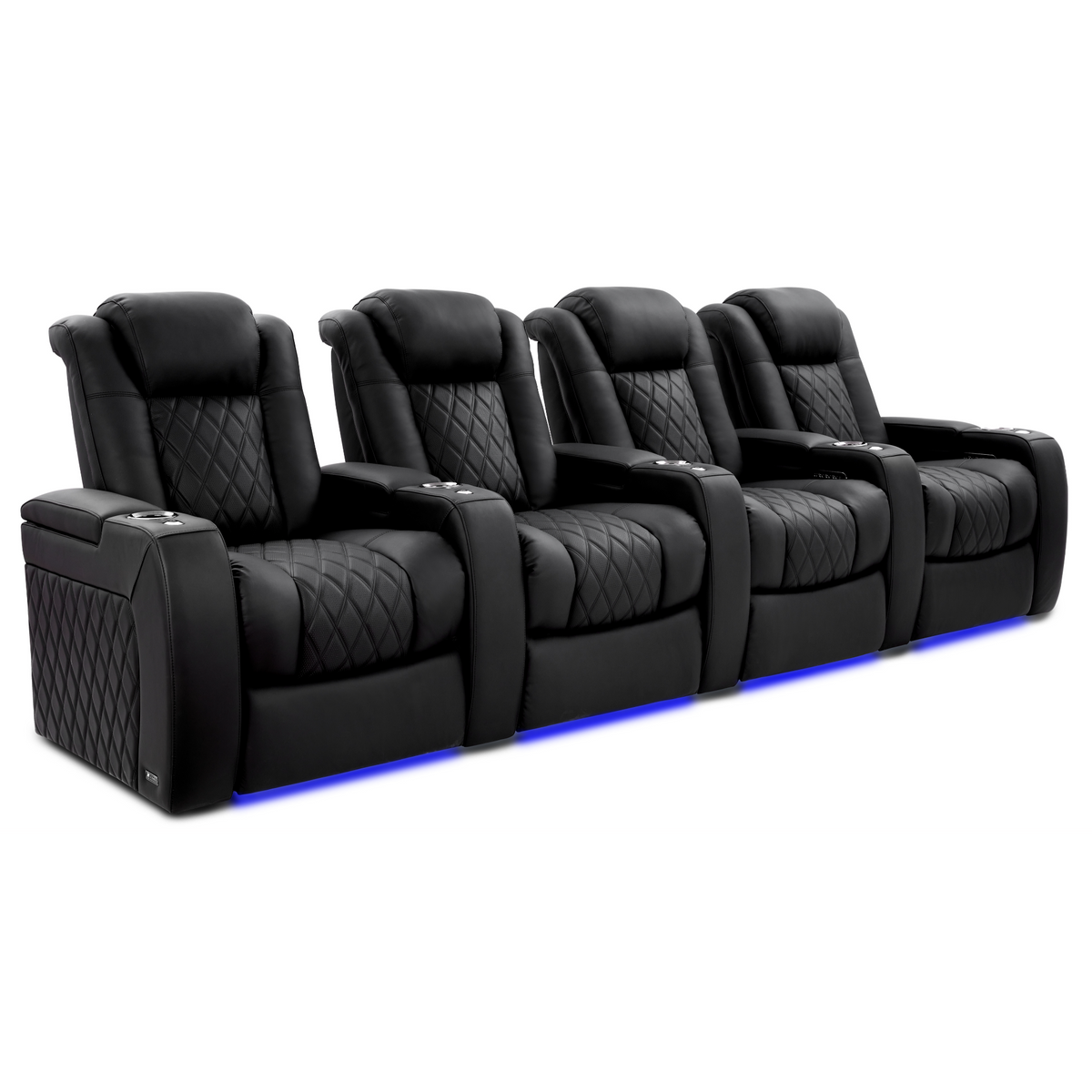 Valencia Tuscany Ultimate Edition Home Theater Seating | Perforated Semi-Aniline Italian Nappa 20K Leather Power Recliner