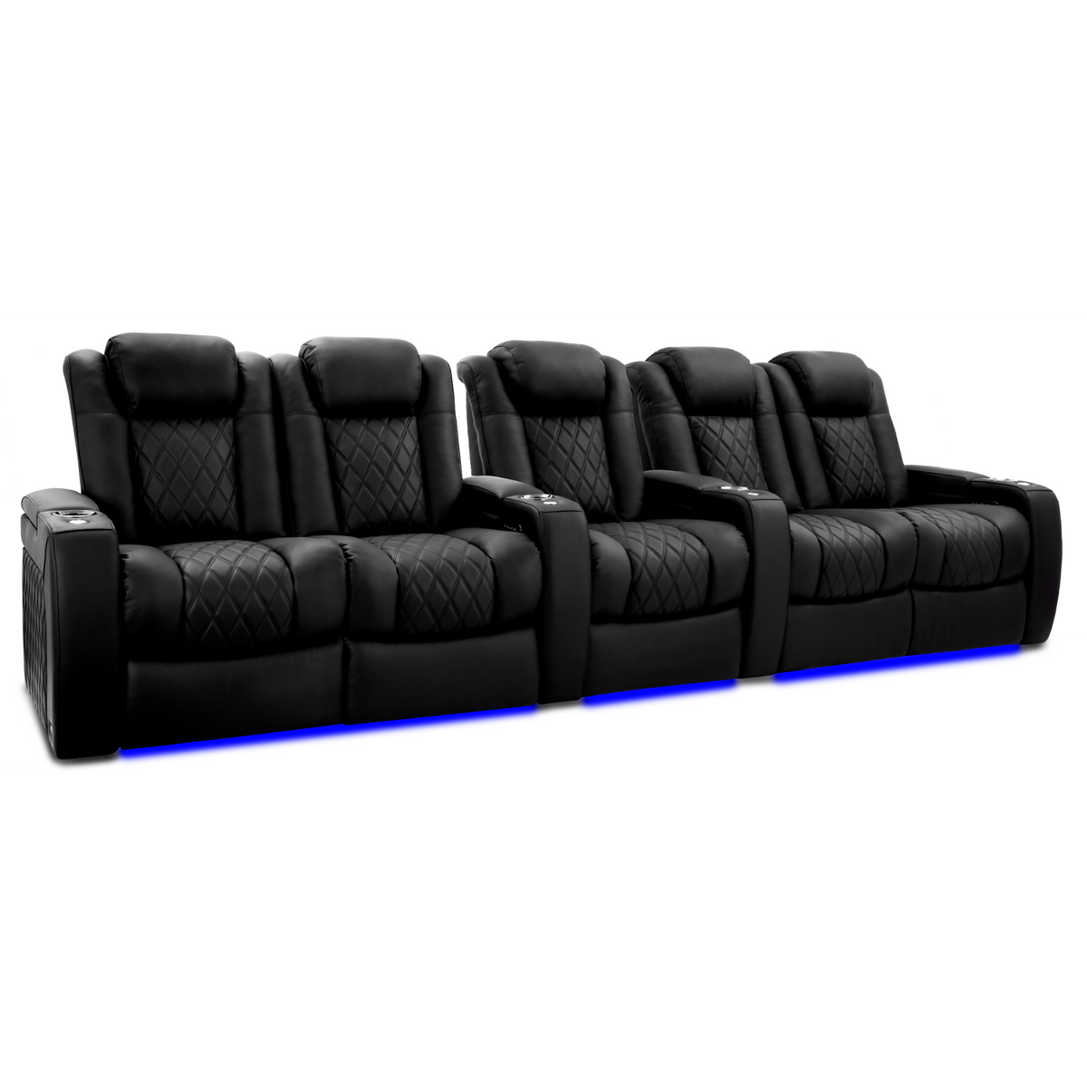 Valencia Tuscany Ultimate Edition Home Theater Seating | Perforated Semi-Aniline Italian Nappa 20K Leather Power Recliner