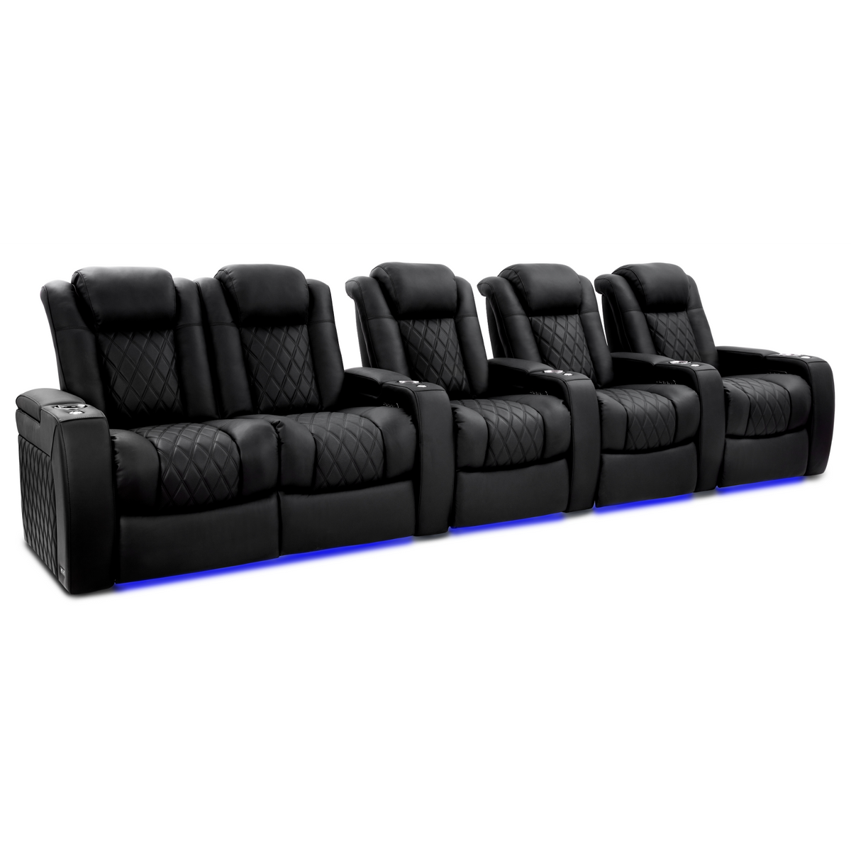 Valencia Tuscany Ultimate Edition Home Theater Seating | Perforated Semi-Aniline Italian Nappa 20K Leather Power Recliner