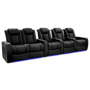 Valencia Tuscany Ultimate Edition Home Theater Seating | Perforated Semi-Aniline Italian Nappa 20K Leather Power Recliner