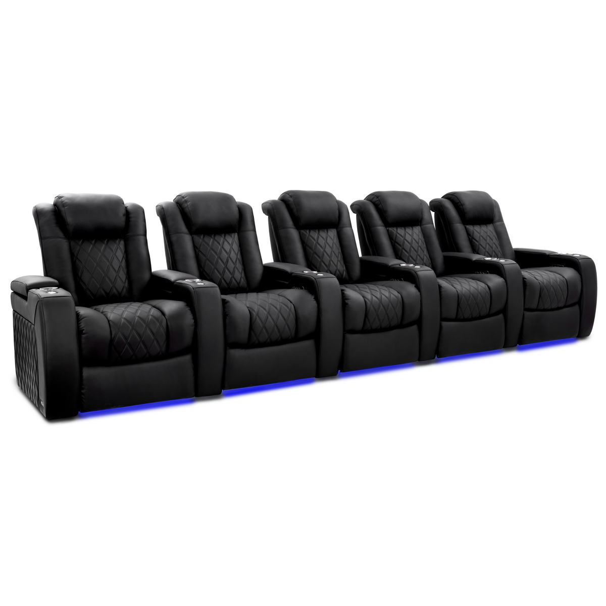 Valencia Tuscany Ultimate Edition Home Theater Seating | Perforated Semi-Aniline Italian Nappa 20K Leather Power Recliner