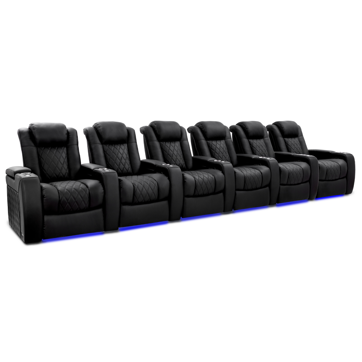 Valencia Tuscany Ultimate Edition Home Theater Seating | Perforated Semi-Aniline Italian Nappa 20K Leather Power Recliner
