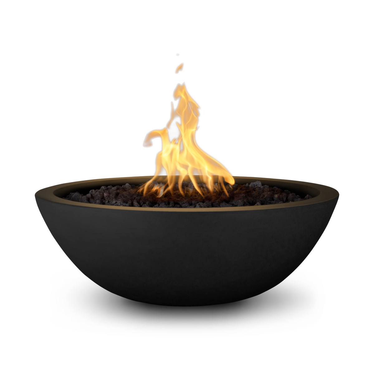 The Outdoor Plus Sedona Concrete Fire Pit - Narrow Ledge