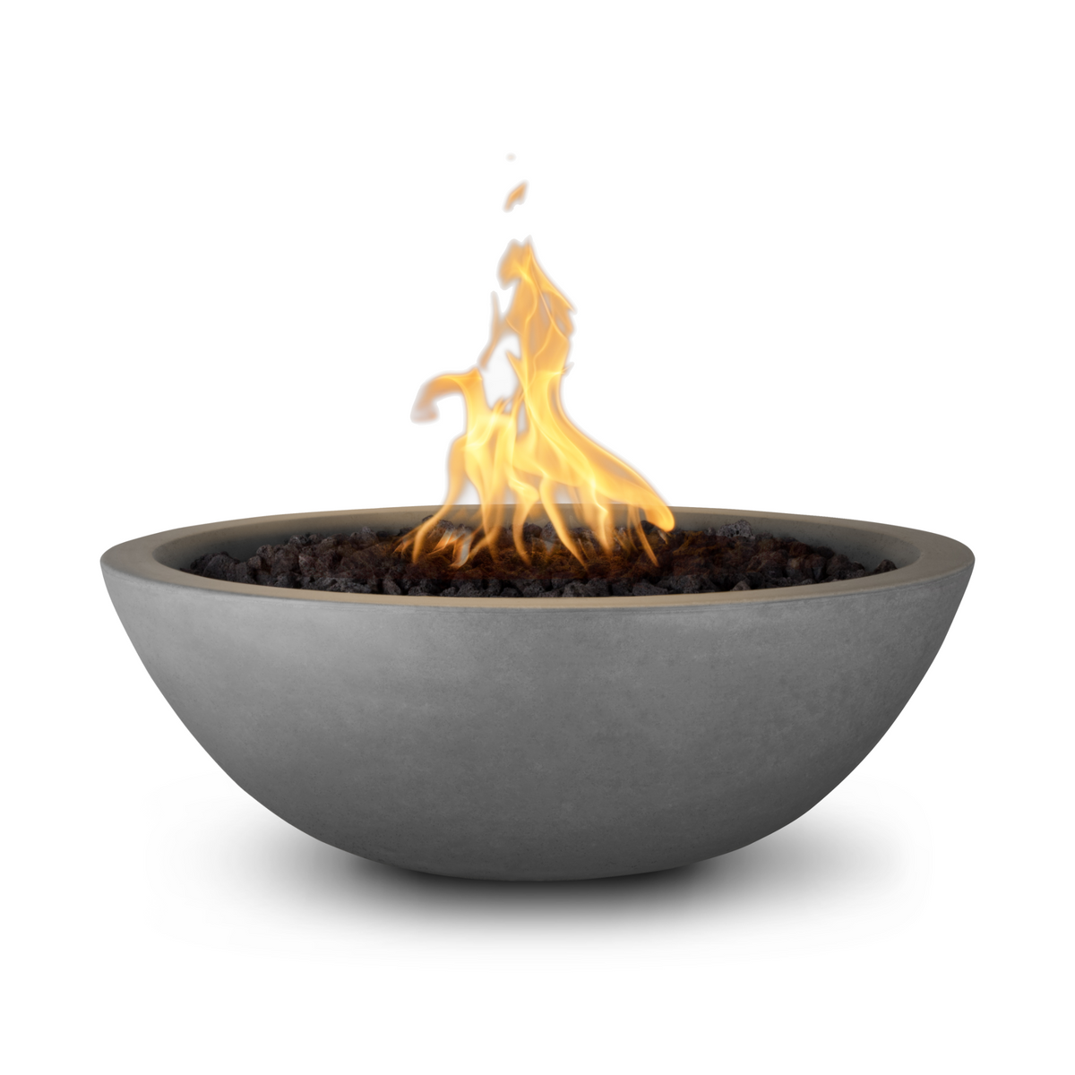 The Outdoor Plus Sedona Concrete Fire Pit - Narrow Ledge