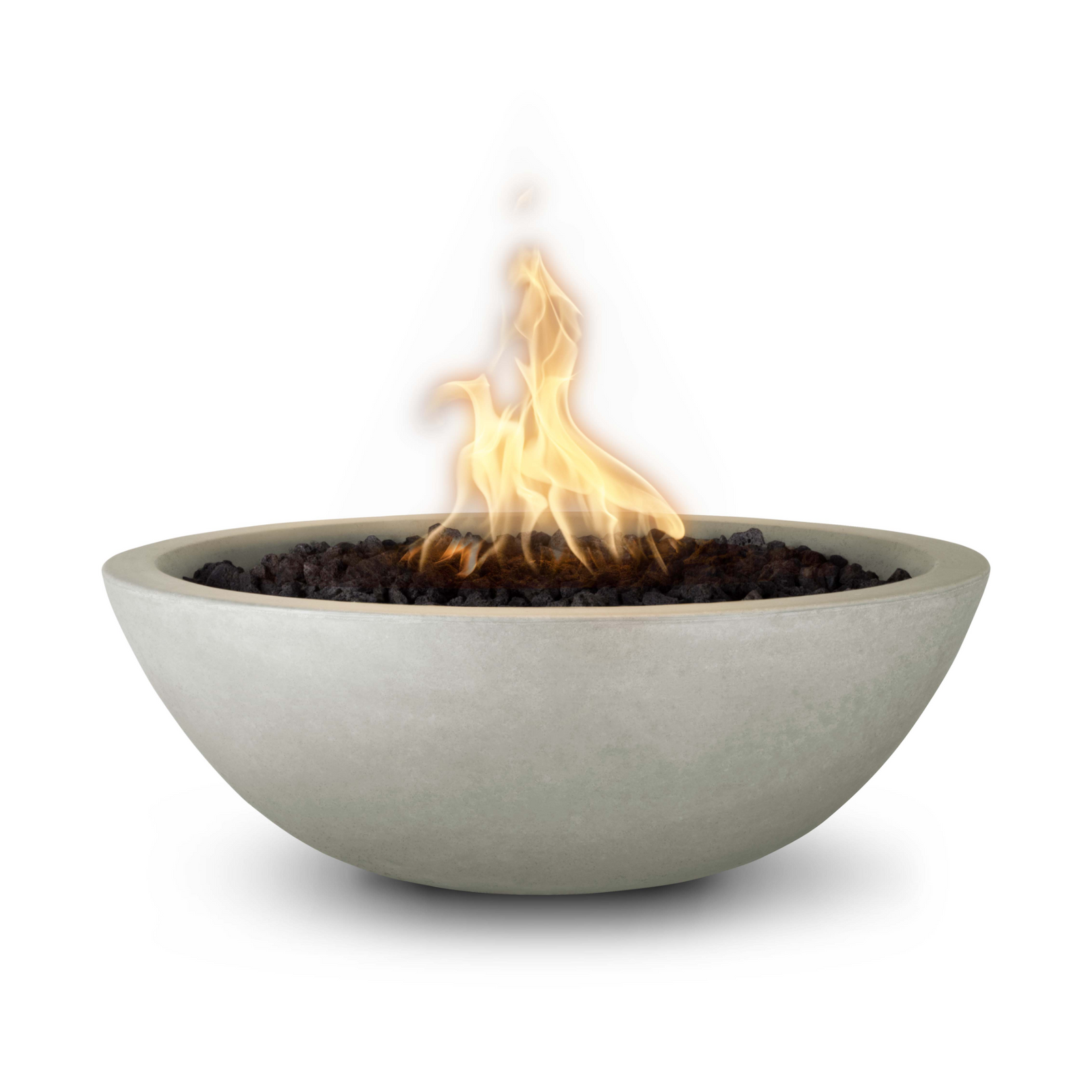 The Outdoor Plus Sedona Concrete Fire Pit - Narrow Ledge
