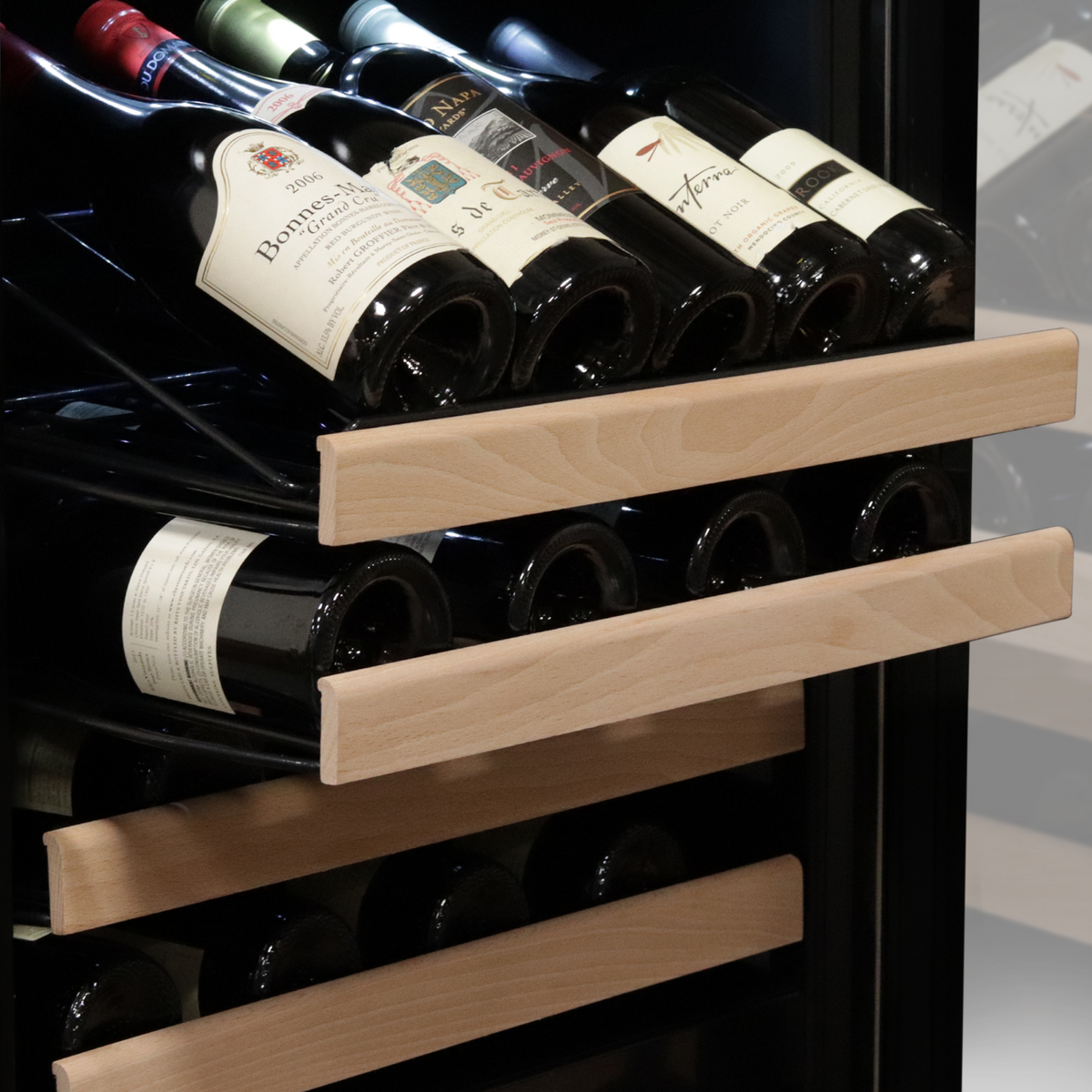 Whynter 100 Bottle Built-in Stainless Steel Compressor Wine Refrigerator