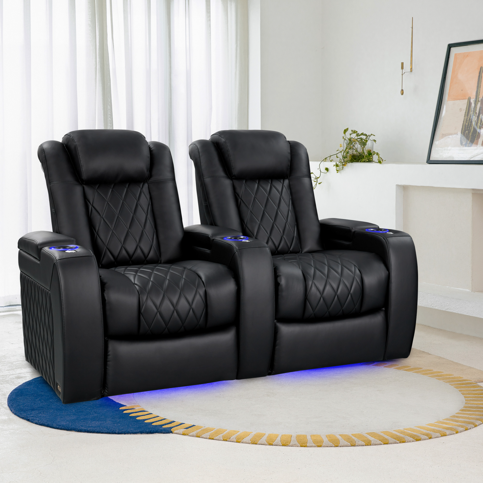 Valencia Tuscany Heat and Massage Home Theater Seating luxury home cinema lifestyle