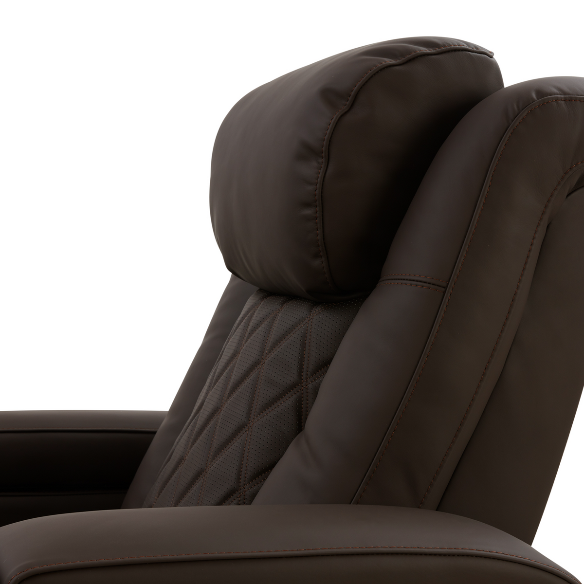 Valencia Tuscany Ultimate Edition Home Theater Seating | Perforated Semi-Aniline Italian Nappa 20K Leather Power Recliner