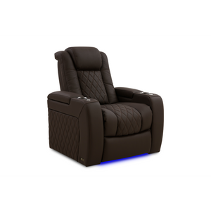Valencia Tuscany Ultimate Edition Home Theater Seating | Perforated Semi-Aniline Italian Nappa 20K Leather Power Recliner