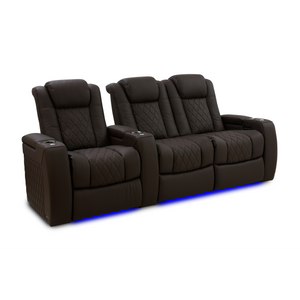 Valencia Tuscany Ultimate Edition Home Theater Seating | Perforated Semi-Aniline Italian Nappa 20K Leather Power Recliner