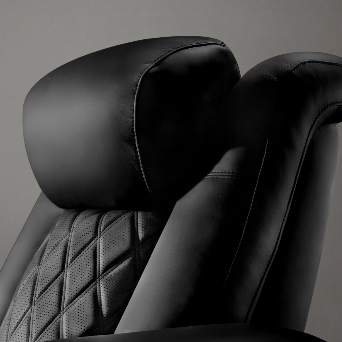 Valencia Tuscany Ultimate Edition Home Theater Seating | Perforated Semi-Aniline Italian Nappa 20K Leather Power Recliner