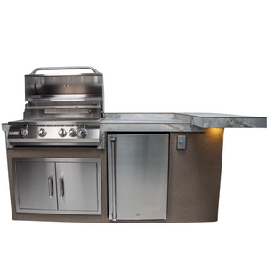 KoKoMo St. John 7'6" BBQ Island