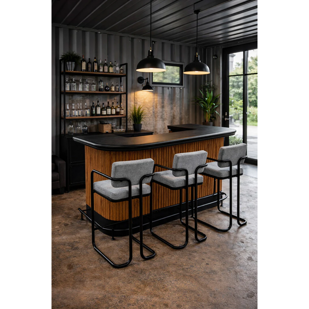 RAM Game Room Prohibition 60" Cocktail Bar