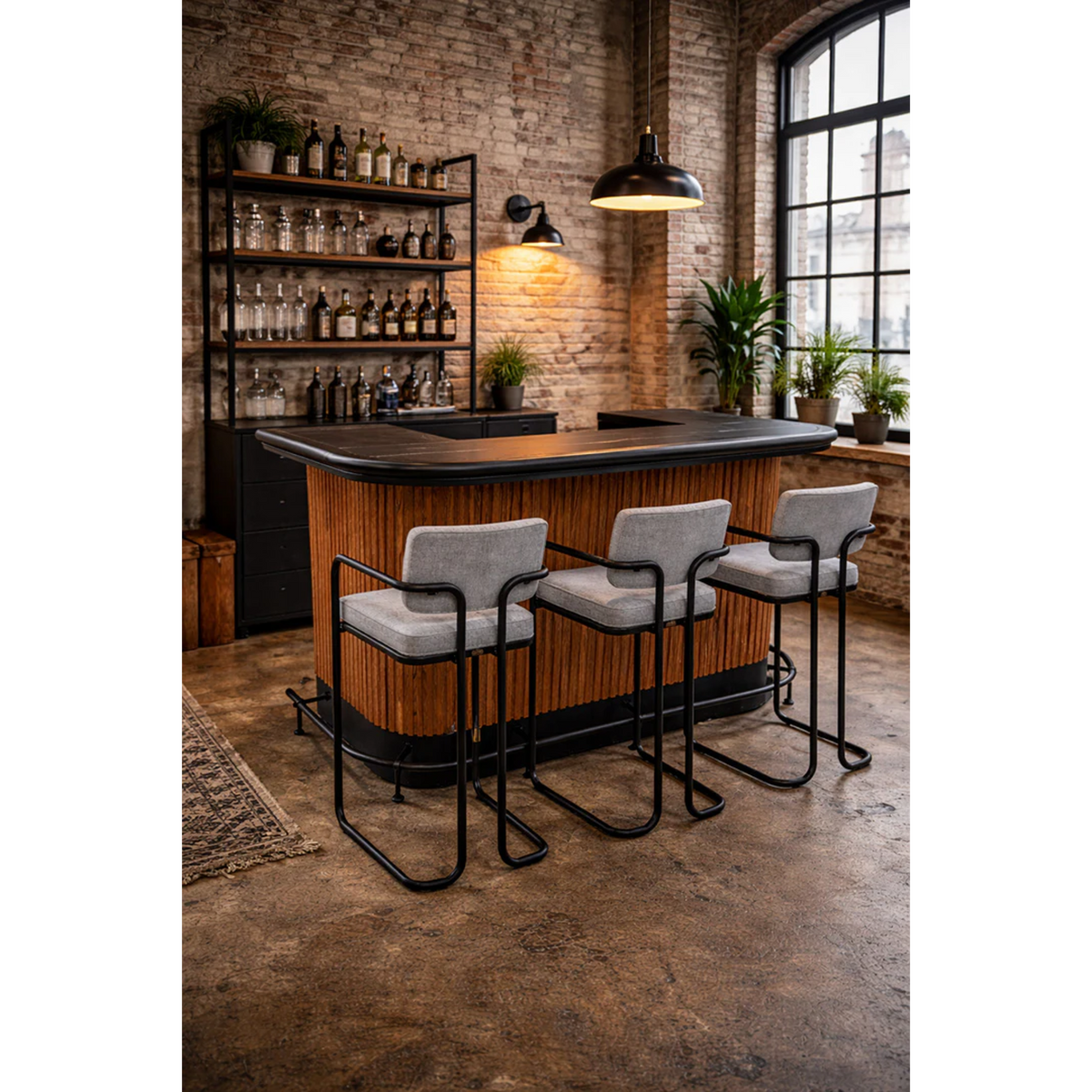 RAM Game Room Prohibition 60" Cocktail Bar