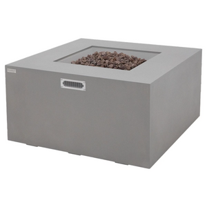 Elementi Plus Rocky 43" Square Fire Table — Propane