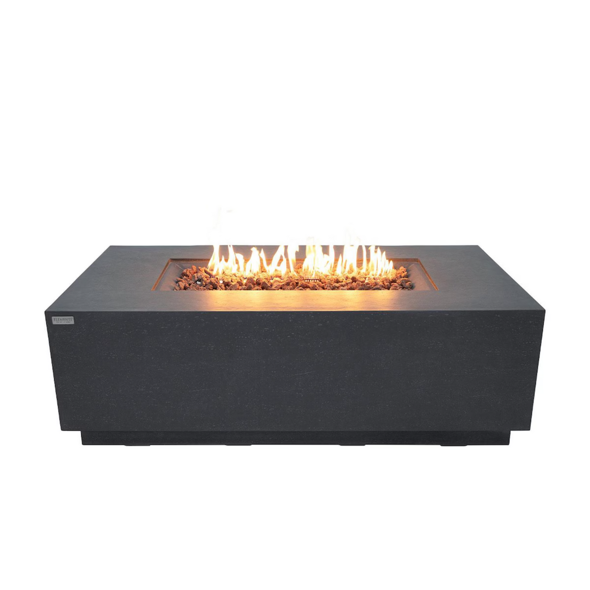 Elementi Plus Andes 66" Rectangular Fire Table — Propane