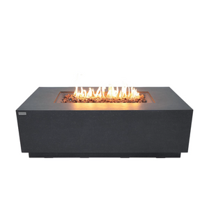 Elementi Plus Andes 66" Rectangular Fire Table — Propane