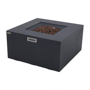 Elementi Plus Rocky 43" Square Fire Table — Propane