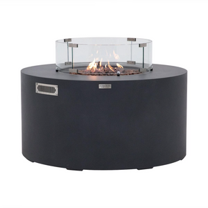 Elementi Plus Pacaya 43" Round Fire Table with Hidden Tank — Propane