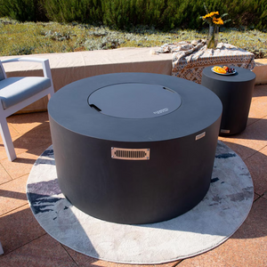 Elementi Plus Pacaya 43" Round Fire Table with Hidden Tank — Propane