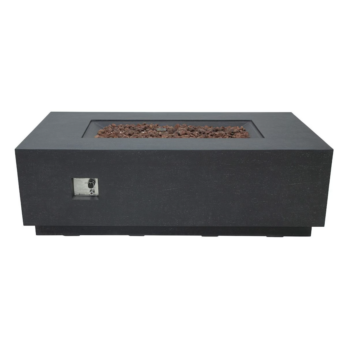 Elementi Plus Andes 66" Rectangular Fire Table — Propane