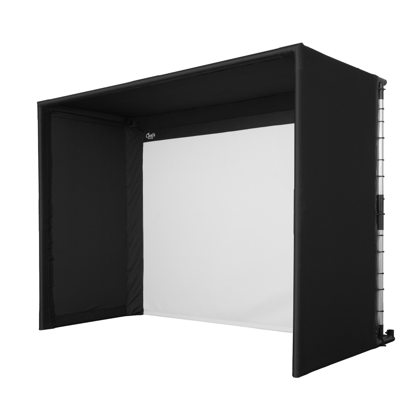 Carl's Place Pro Golf Simulator Enclosure Kit with Impact Screen
