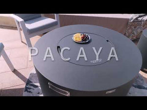 Elementi Plus Pacaya 43" Round Fire Table with Hidden Tank — Propane